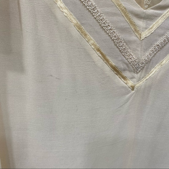 Nanette Lepore Women’s Lace Inset Embroidered Top Small - Picture 6 of 11